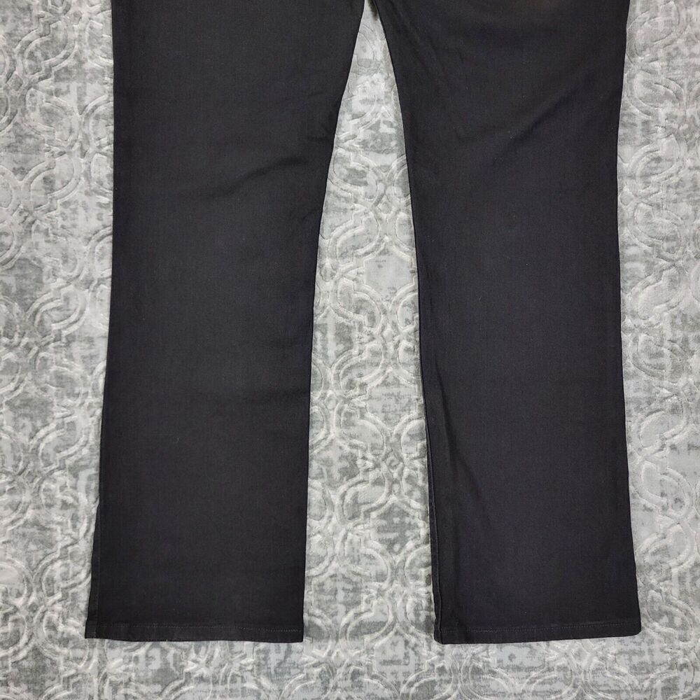 Wrangler Jeans Womens 17/18x34 Black Q Baby Stretch Bootcut Slimming Pockets New - Picture 7 of 16